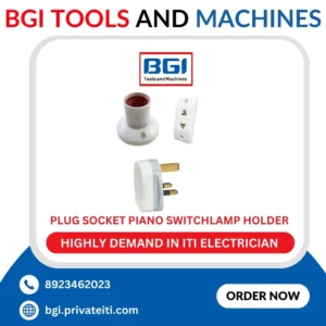 Plug socket Piano SwitchLamp Holder