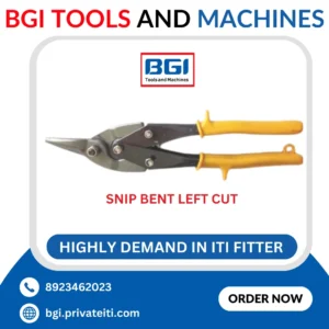 Snip bent Left Cut