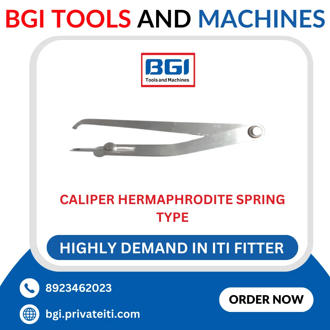 Caliper hermaphrodite spring type