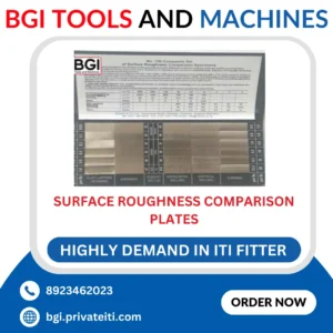 Surface roughness comparison plates