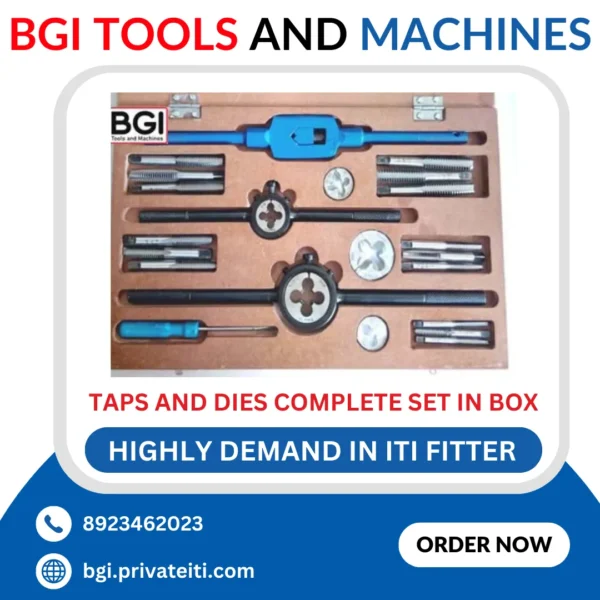 Taps and Dies Complete Set in Box