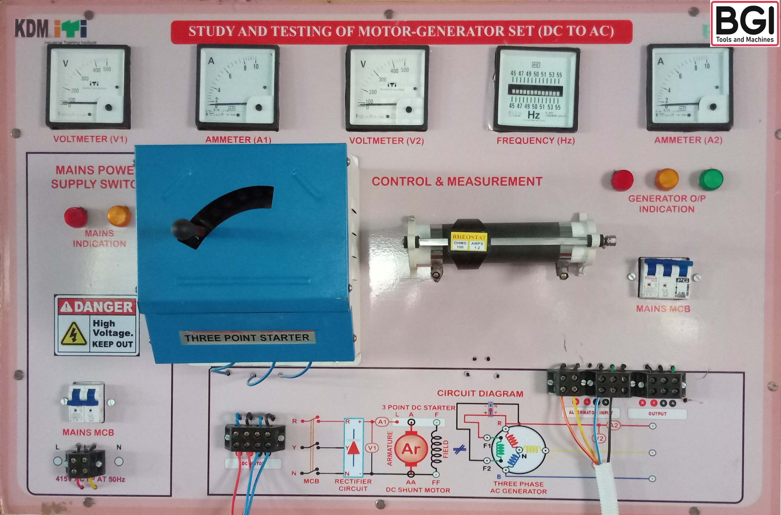 Motor Generator DC to AC is 1 the By BGI -