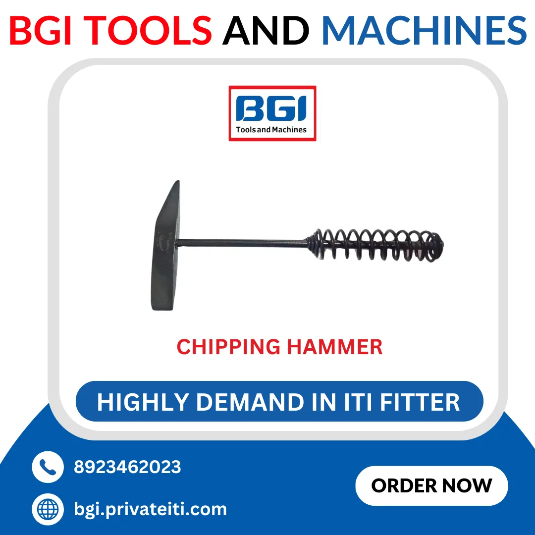 Chipping hammer.