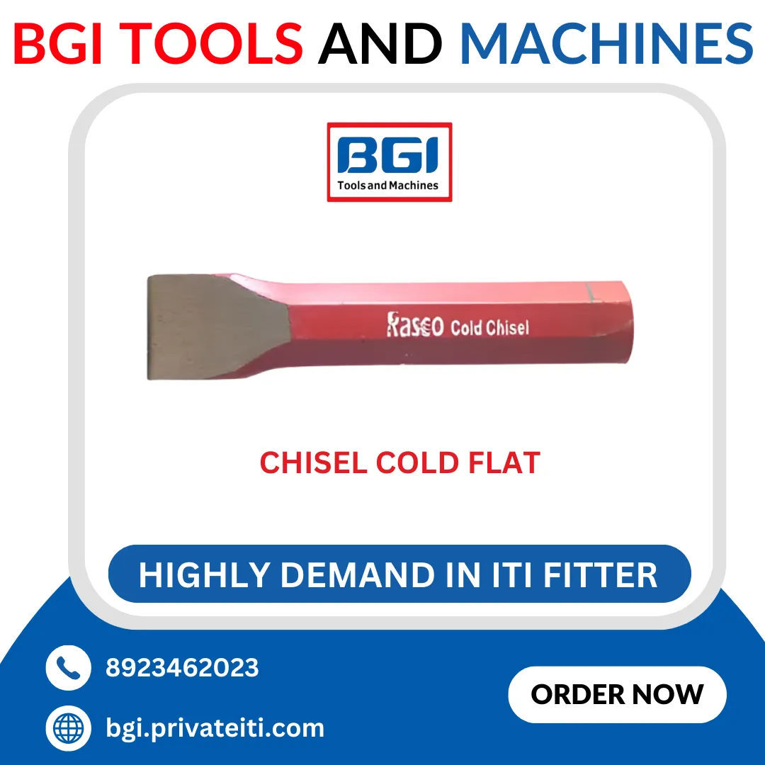 Chisel cold flat