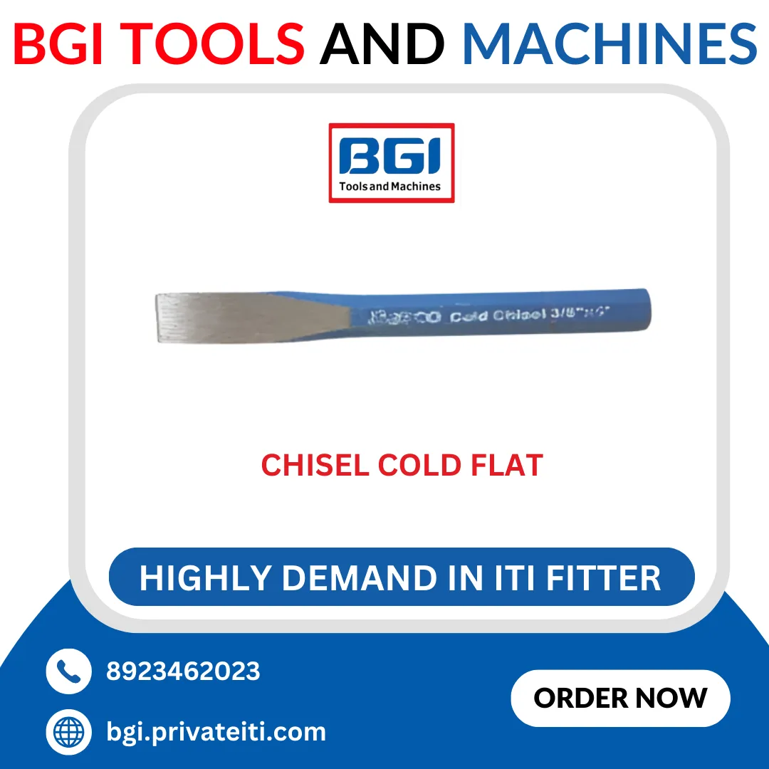 Chisel cold flat