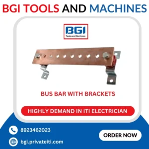 Bus bar with brackets
