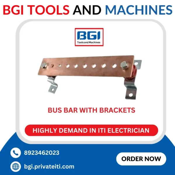 Bus bar with brackets
