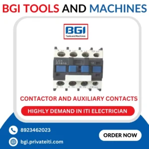 Contactor & auxiliary contacts