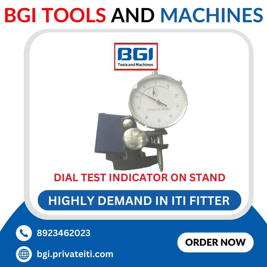 Dial test indicator on stand