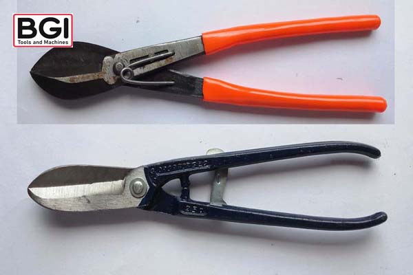 What are the parts of tin snips  Wonkee Donkee Tools