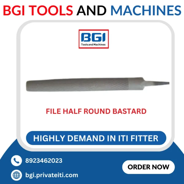File half round bastard