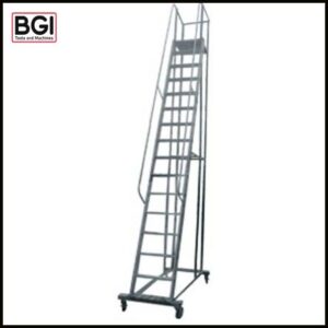 Tower ladder on type
wheels