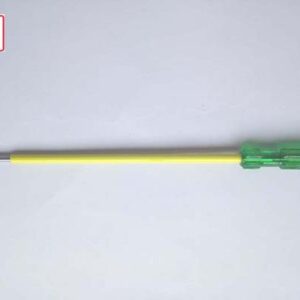Electrician Screw Driver thin stem insulated handle