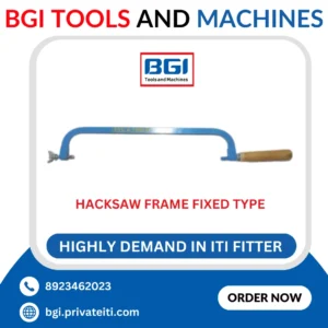 Hacksaw frame fixed type
