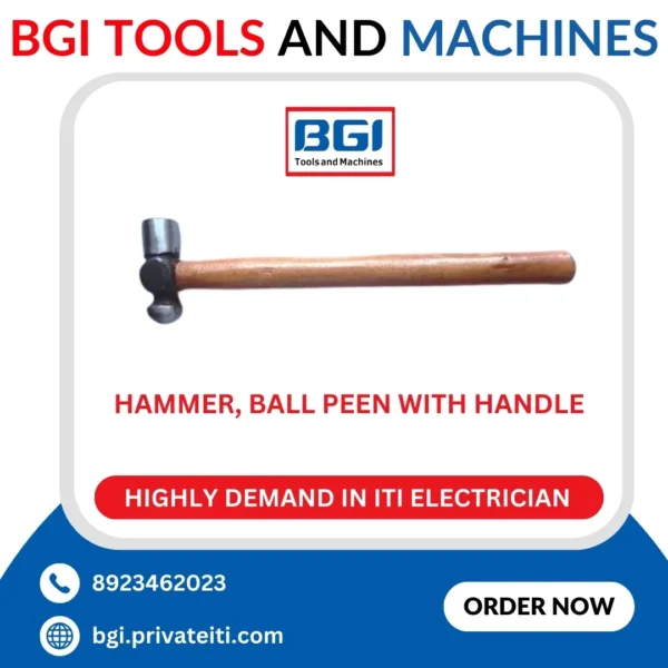 Hammer, ball peen With handle