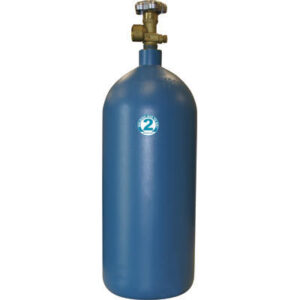 Argon gas cylinder **