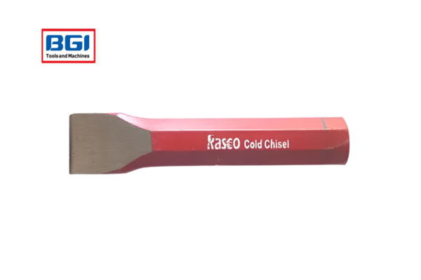 Chisel cold flat.