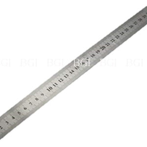 Steel rule 30 cm inch and metric
