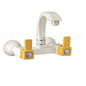 Hot and cold water mixer tap
