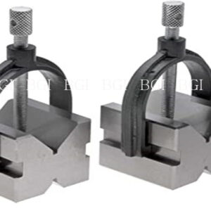 V? Block 75 x 38 mm pair with
Clamps