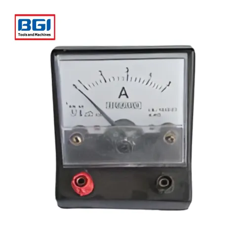 AC Ammeter MI, analog, portable box type housed in Bakelite case